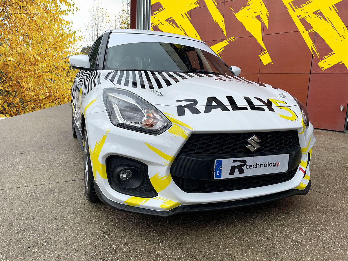 The rally car Swift R+ Evo was - Suzuki Automobile Global